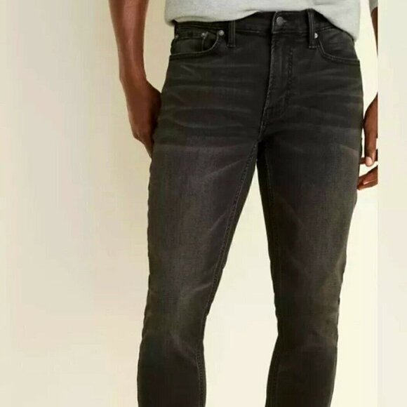 Old Navy Slim 24/7 Built Flex Jeans Black Wash Size 30 x 32 Rare Hard to Find - Picture 1 of 3